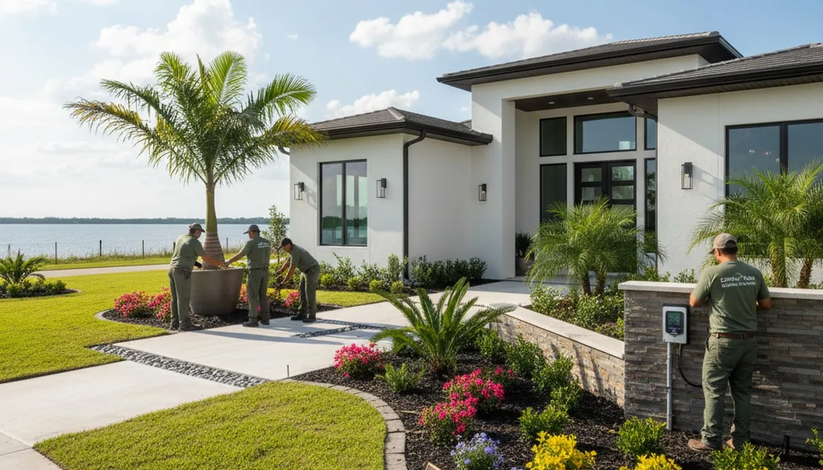 Landscaping service in Fort Lauderdale, FL for professional lawn care and yard maintenance