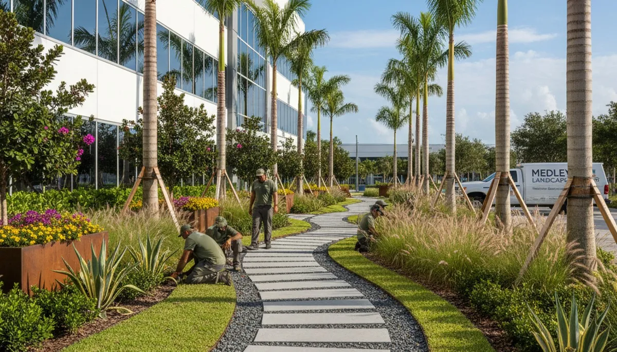 Fort Lauderdale, FL landscaping service for lawn care and yard maintenance