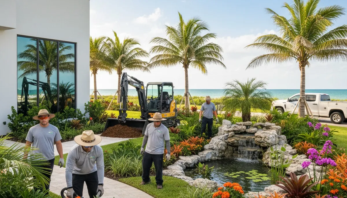 Fort Lauderdale, FL landscaping services for residential and commercial lawn care